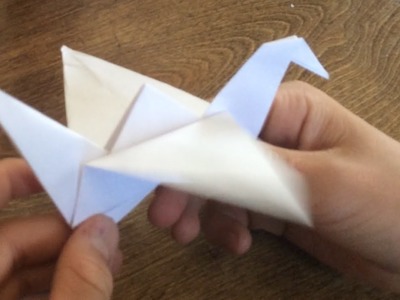 How To Make A Paper Bird That Flaps its wings EASY!