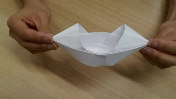 How To Make An Origami Chinese Boat
