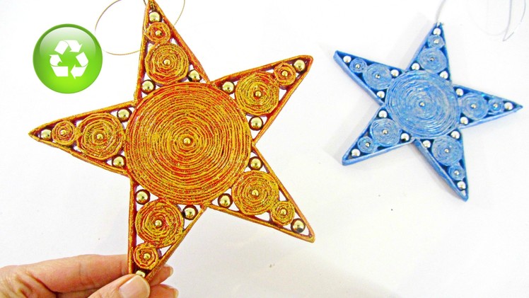 How to make paper stars. Estrellas de papel.