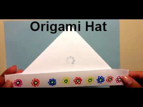 Origami for Beginners - Hat - Fun and Easy for Kids