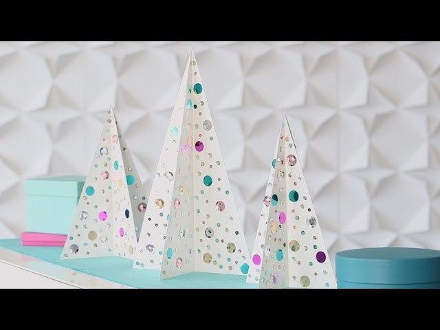 Sequined Christmas Trees