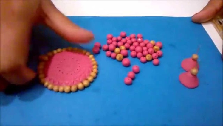 Terracotta Jewelry 4 : Painting terracotta jewelry