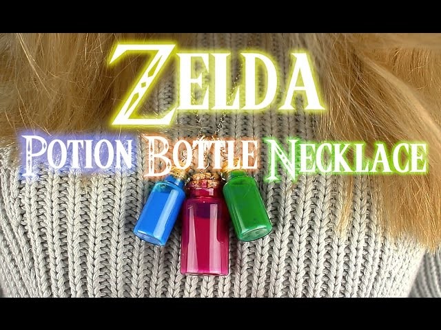Zelda Potion Bottle Necklace DIY | Charles Linnell