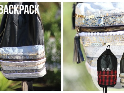 «DIY Backpack Transformation» | pacifically