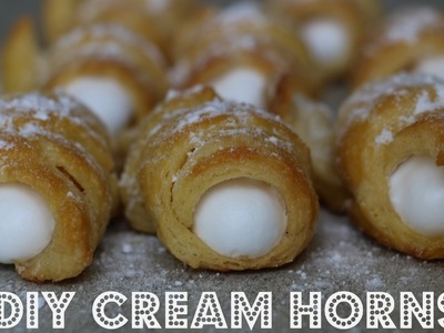 DIY Cream Horns recipe (Kremrole)