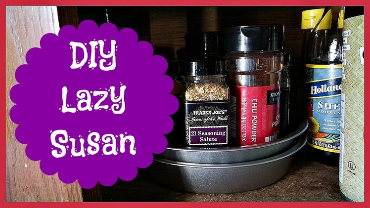 DIY Lazy Susan (Quick, Easy, and Cheap)