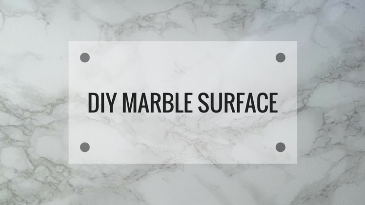 DIY Marble Surface for Photos | eylinsupreme