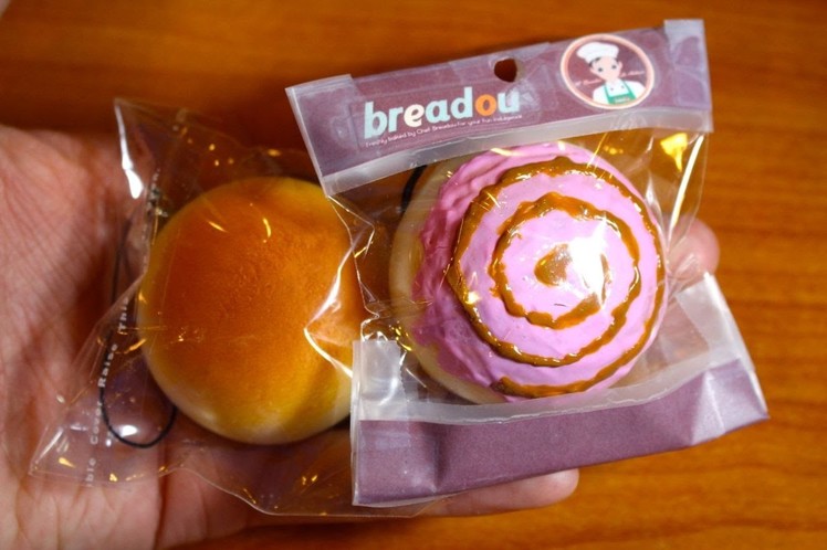 DIY Squishy Bun: Breadou Donut Cherry Swirl