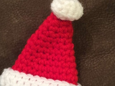 How To Crochet A Mini Christmas Hat - DIY Crafts Tutorial - Guidecentral