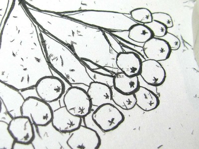How To Draw Rowan Berries Using A Black Pen - DIY Crafts Tutorial - Guidecentral