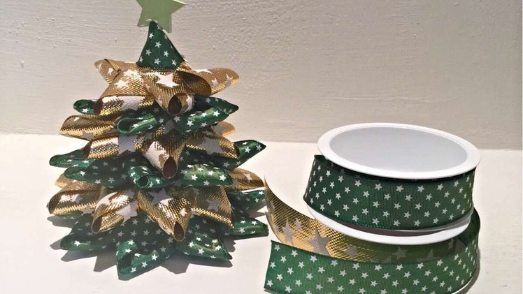 How To Make A Ribbon Christmas Tree - DIY Crafts Tutorial - Guidecentral