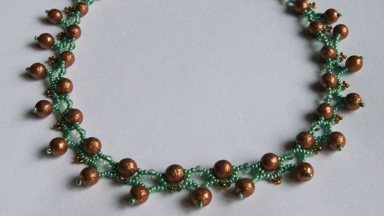 How To Make A Simple Necklace With Beads - DIY Style Tutorial - Guidecentral