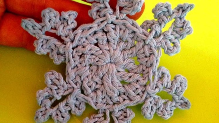 How To Stiffen A Crochet Snowflake - DIY Crafts Tutorial - Guidecentral