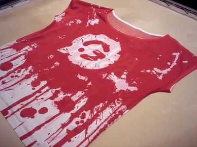 ALL OVER DYE SUBLIMATION - How it works - By Garment Printing