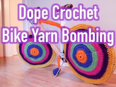 Bike Yarn Bombing - Dope Crochet