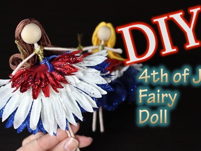 DIY 4th of July Fairy Doll