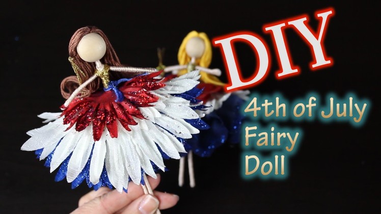 DIY 4th of July Fairy Doll