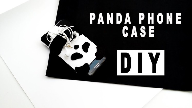 DIY: How To Make A Panda Phone Case