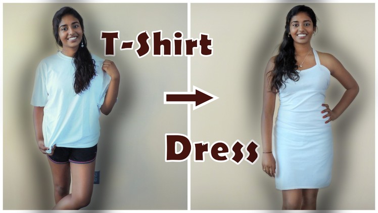 DIY: How to Re-Vamp your T-Shirt to a Dress