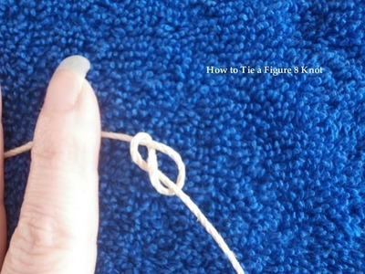 DIY How to Tie a Figure 8 Eight Knot for Hemp Jewelry