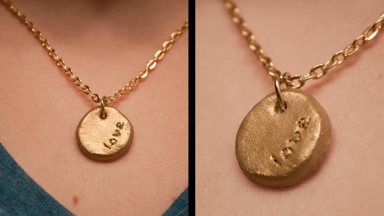 DIY: Stamped Necklace