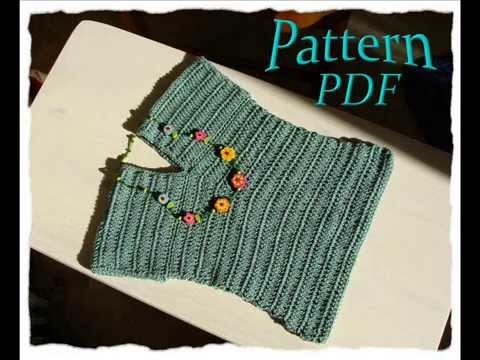 Elegant simple crochet pattern girls top