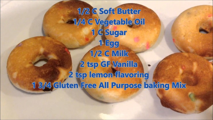 Gluten Free Donuts: How To