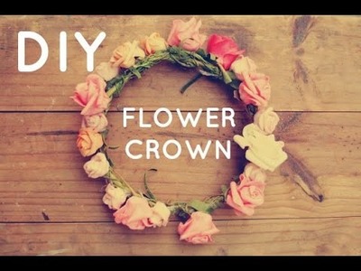 How i make my flower crown