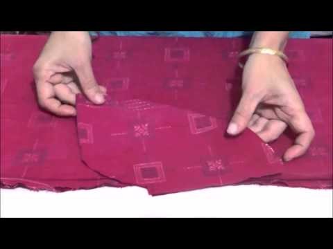 How to attach a Side-Pocket to your Kurti.Kameez