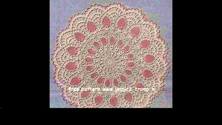 How to crochet a doilies