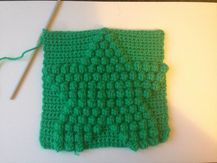 How to crochet bobble chart   STAR