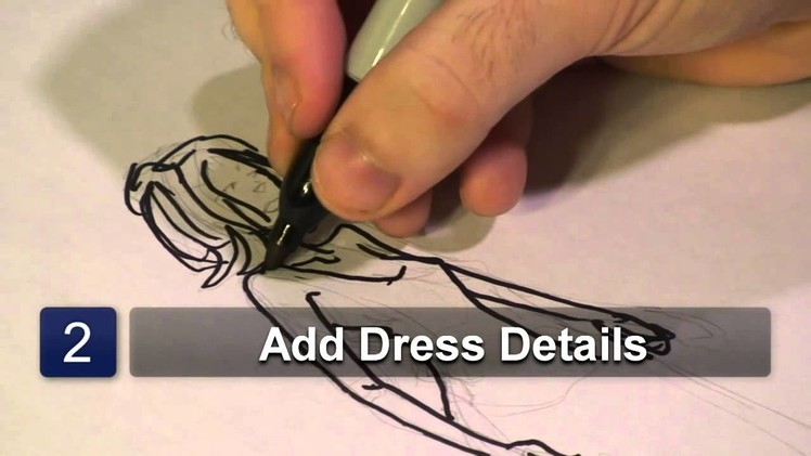 How to Draw a Woman in a Formal Dress