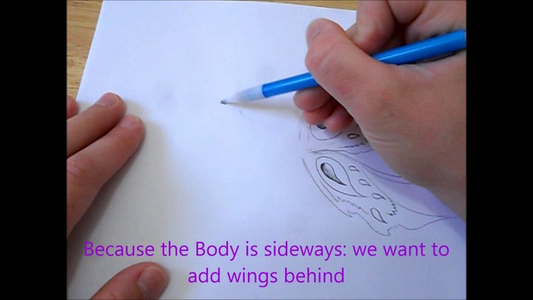 How to draw butterfly.fairy wings