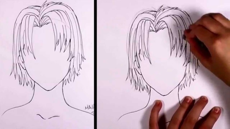 How to Draw Manga  - Boy Hair | MLT