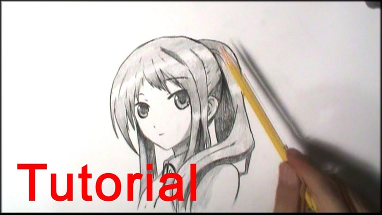 How to Draw Manga - Female Face 3.4 View