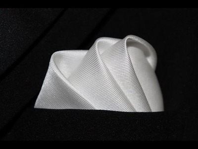 How To Fold a Pocket Square The Wave Fold