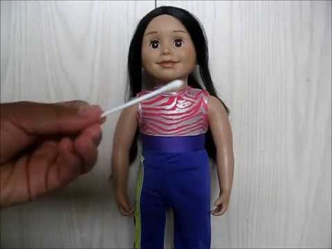 How to get rid of your dolls black splotches + Announcement