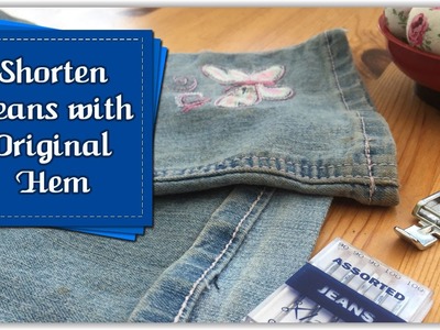 How to Hem Jeans :: by Babs at Fiery Phoenix