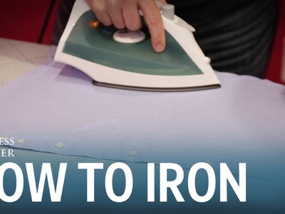 How to iron a dress shirt