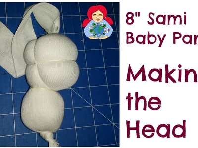 How to make a cloth doll head Step by Step