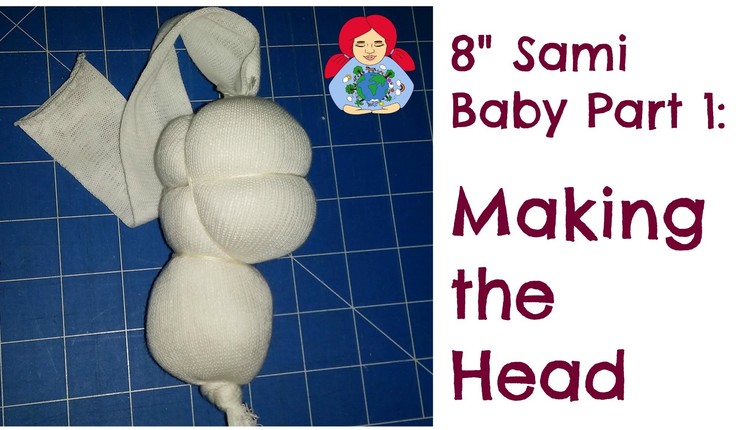 How to make a cloth doll head Step by Step