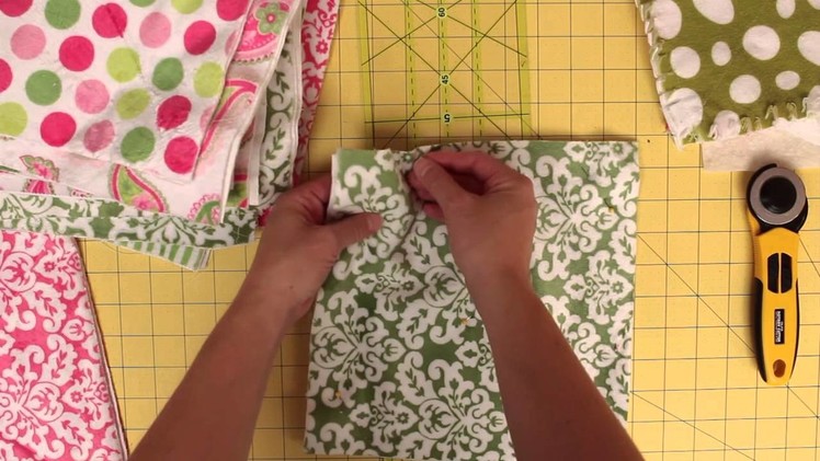 How to make a Cuddle™ Rag Quilt with Cuddle™ Precuts