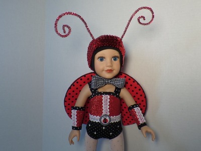 How to Make a Doll's Ladybug Costume Pt. 1