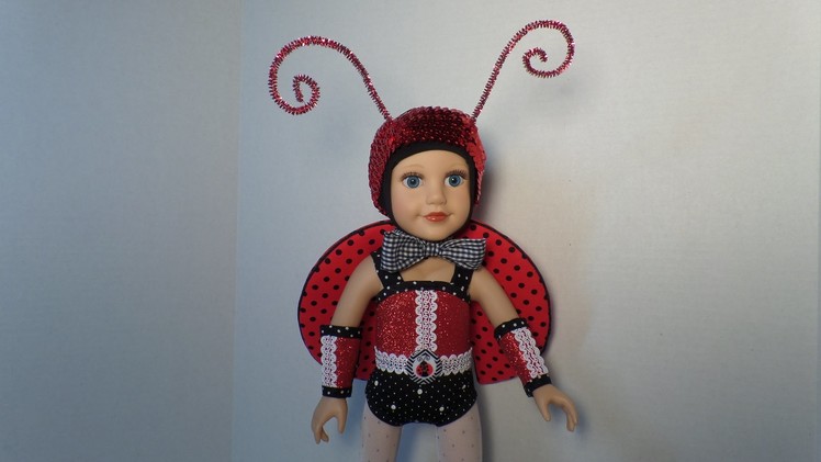 How to Make a Doll's Ladybug Costume Pt. 1