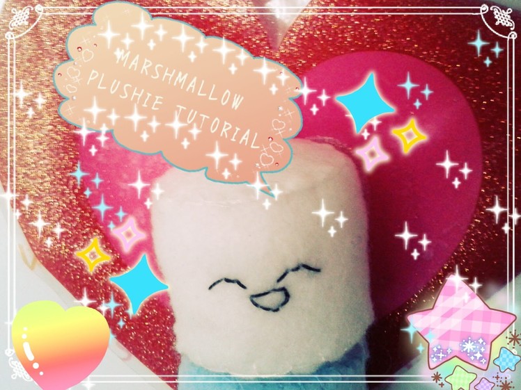 How to make a kawaii marshmallow plushie♡