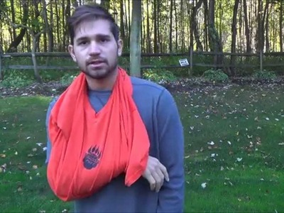 How To Make a Sling from a T-Shirt