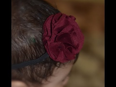How to make baby headband