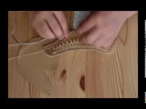 How to make baby shoes : NIKA model 03 shoe sole | First Baby Shoes