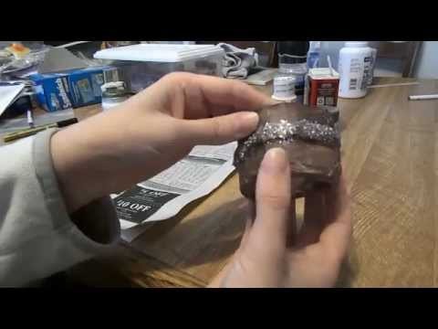 How to make paper mache bangle bracelets