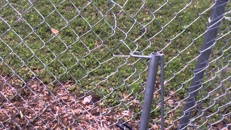 How to patch and repair a chain link fence DIY